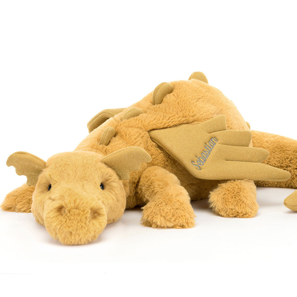 Personalised Golden Dragon Huge