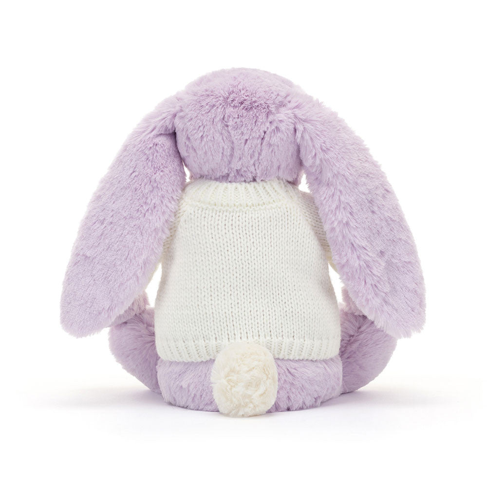 Blossom Jasmine Bunny with Personalised Cream Jumper